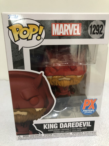 Funko Pop King Daredevil PX Exclusivo-Marvel Comics-1292
