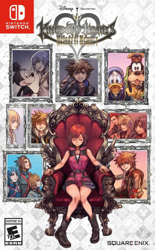 Kingdom Hearts Melody Of Memory - Switch Lacrado Mídia Física Americano-Nintendo Switch-