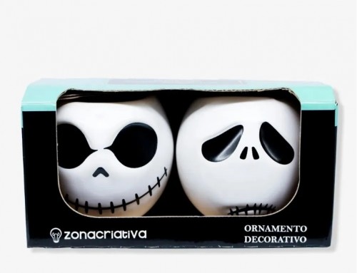 Kit 2 Copos Shot Jack #skellington O Estranho Mundo De Jack - O Estranho Mundo De Jack - #