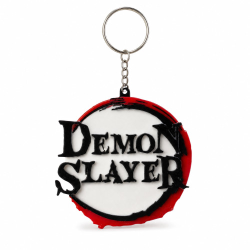 Kit 3 Chaveiros Demon Slayer 3D Demon Slayer: Kimetsu No Yaiba # - Produto Original