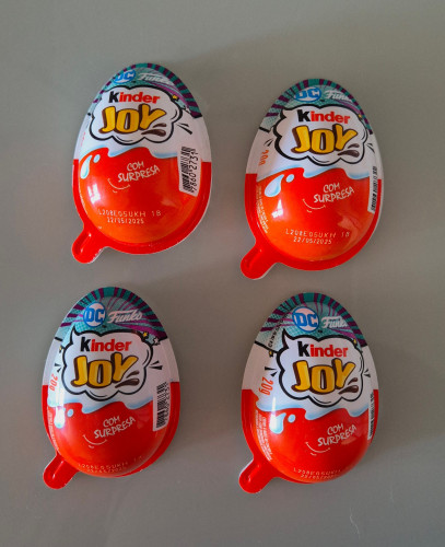  Kinder Ovo # - Produto Original