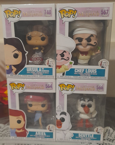 Kit Ariel 4 Ariel Disney #564 - Produto Original