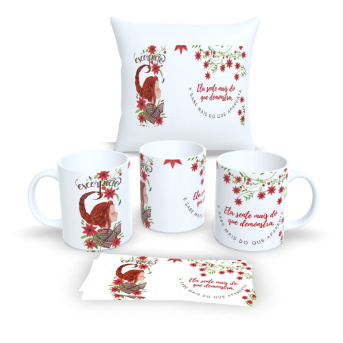 Kit Caneca e Almofada Personalizados – Estampa Signos do Zodíaco - Escorpião-Astrologia-