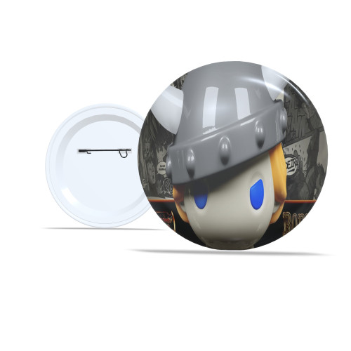 Chaveiro Kit Com 5 Botton 5,8cm Personalizado Caverna do Dragão Coleção Nostalgia Anos 80 - Botton - #