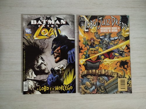 Kit HQ Quadrinhos Lobo Lobo # - Produto Original