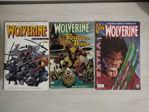 Kit HQs Quadrinhos Wolverine Wolverine # - Produto Original