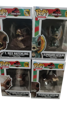 Funko Pop Kit Jurassic Park-Jurassic Park-1717