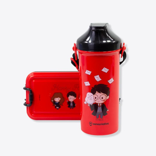 Caneca E Copo Kit Lunch Harry Potter - Harry Potter Caneca E Copo # - Produto Original