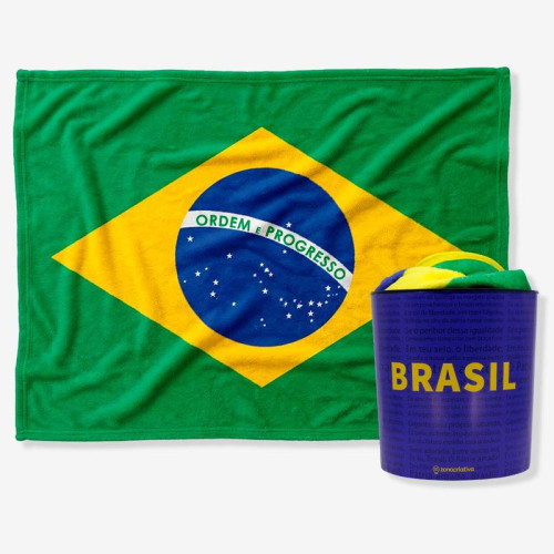 Kit Manta Com Balde Brasil Brasil # - Produto Original
