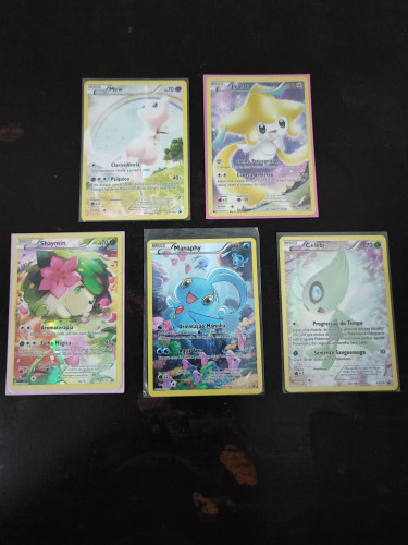Kit Pokémon TCG - Míticos Cards avulsos Pokemon # - Produto Original