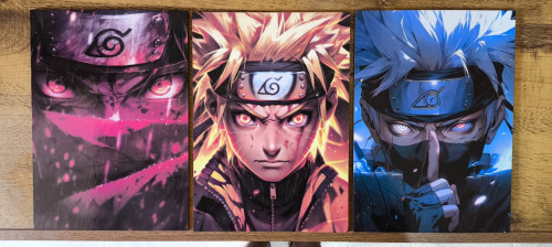 Kit Quadros Decorativos - Naruto - #