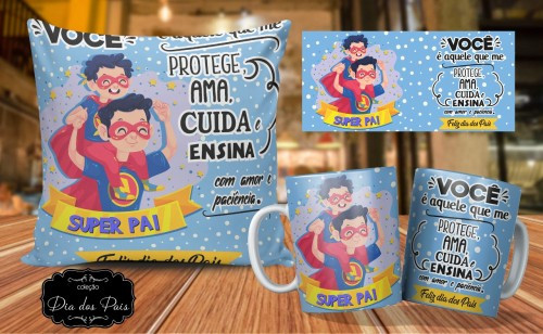Kit Super Pai Superman # - Produto Original