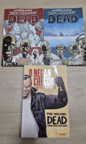 Kit The Walking Dead HQs Panini | Vol. 1 + Vol. 2 + O Negan Chegou-The Walking Dead-
