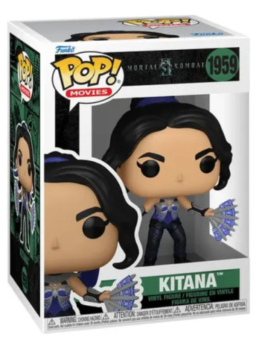 Kitana (caixa Com Pequeno Detalhe) Mortal Kombat II #1959 - Produto Original
