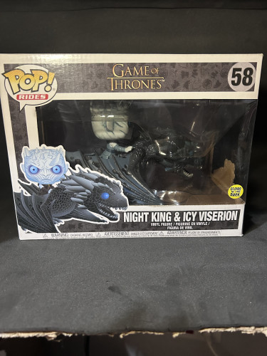 Knight King and Icy Viserion Glows in the Dark Game Of Thrones #58 - Produto Original