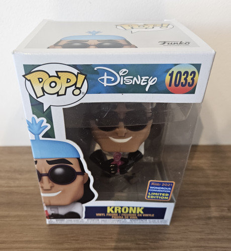 Funko Pop Kronk Wondercon Exclusive 2021 Disney A Nova Onda Do Imperador #1033 - Produto Original