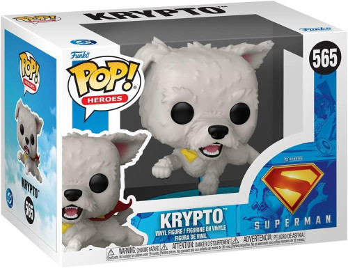 Krypto 565 Funko Pop Original Dc Superman - Dc Super Heroes-Superman-565