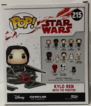 Funko Pop Kylo Ren With Tie Fighter - Stars Wars - #215