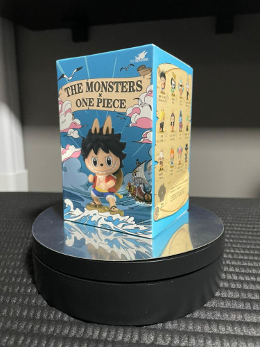 Action Figures Labubu One Piece - The Monsters X One Piece Pop