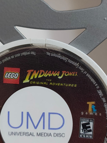 Lego Indiana Jones The Original Adventures Psp Usado Mídia Física Americano (sem Caixa) - Playstation PSP - #