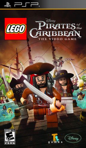 Lego Pirates Of The Caribbean Psp Usado Mídia Física Americano (sem Caixa)-Playstation PSP-