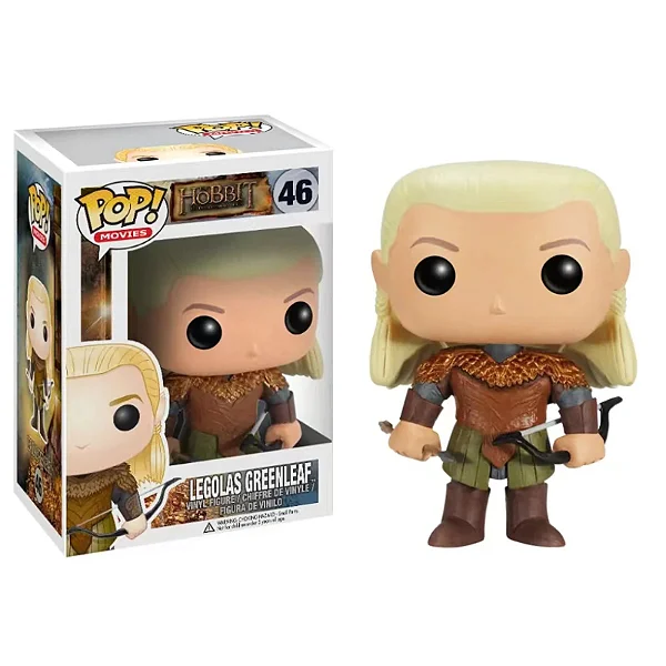 Legolas 46 Funko Pop The Hobbit The Desolation Of Smaug - The Hobbit - #45 - Funko Pop - #45 FUNKO POP #45 - Produto Original