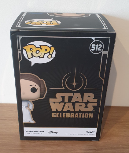 Funko Pop Leia Galactic Convention Star Wars #512 - Star Wars Galactic Convention 2022 - #512