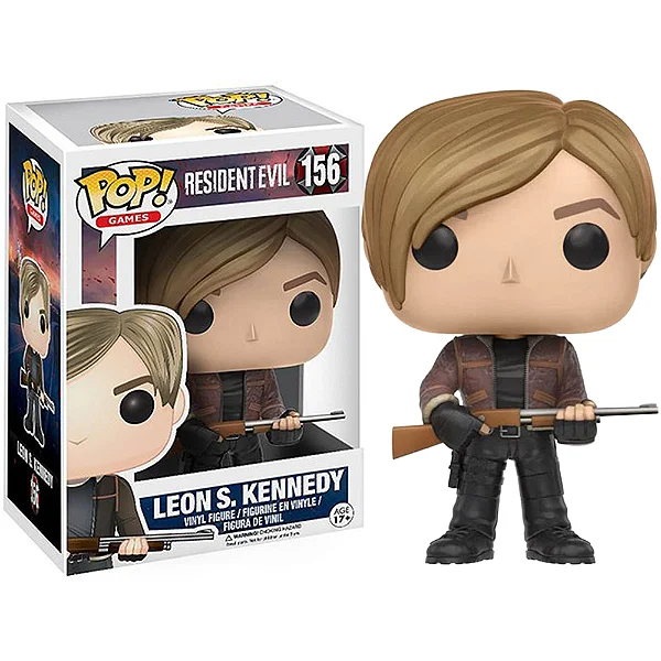 Leon S. Kennedy (detalhes na caixa) Games: Resident Evil #156 - Produto Original