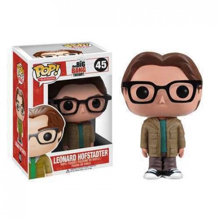 Leonard Hofstadter #45 Funko Pop Original The Big Bang Theory Tbbt-The Big Bang Theory-45