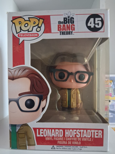 Funko Pop Leonard Hofstadter-The Bing Bang Theory-000870