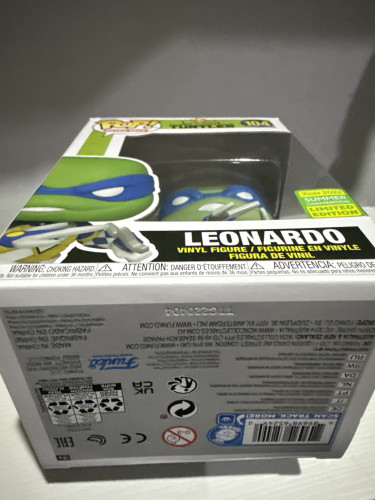 Funko Pop Leonardo - Teenage Mutant Ninja Turtles - #104