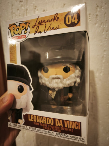 Funko Pop Leonardo Da Vinci - pop artis - #04