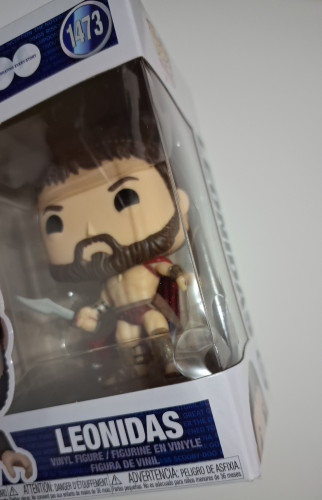 Funko Pop Leônidas- DETALHES NA CAIXA - 300 Warner 100 - #1473