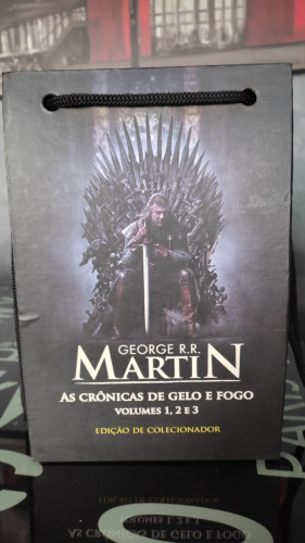 Box As Crônicas De Gelo E Fogo (vol 1, 2, 3) - Game Of Thrones - #