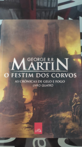 Livro As Crônicas De Gelo E Fogo Vol. 4 O Festim Dos Corvos-Game Of Thrones-