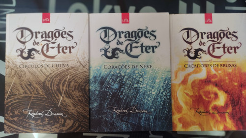 Box Dragões De Éter (vol 1, 2, 3) Autografado-Dragões de Éter-
