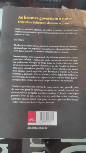 Livro Mistborn Primeira Era - O Império Final (vol. 1) - Mistborn - #