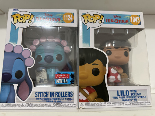 Funko Pop Lilo 1043 Stitch 1124 Lilo & Stitch #1043 - Produto Original