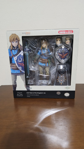 Action Figures Link figma TDK - Novo-The Legend Of Zelda Breath Of The Wild - Link-