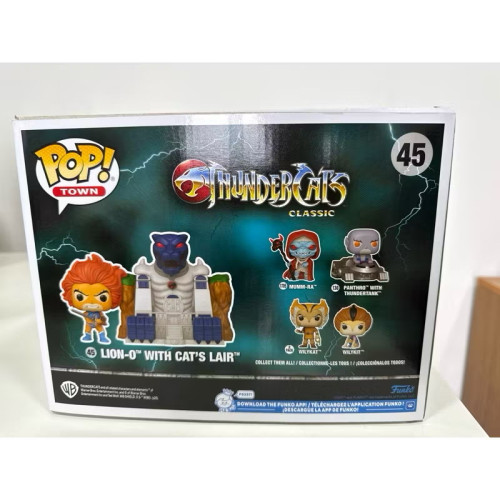 Funko Pop Lion-o With Cats lair - Thundercats - #45