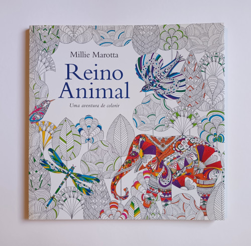 Livro De Colorir Reino Animal Nenhuma # - Produto Original