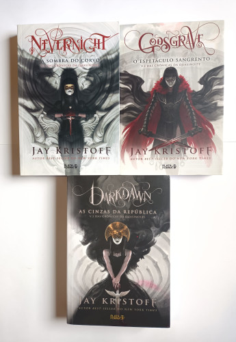 Livros da trilogia As Crônicas da Quasinoite As Crônicas da Quasinoite #1, 2 e 3 - Produto Original