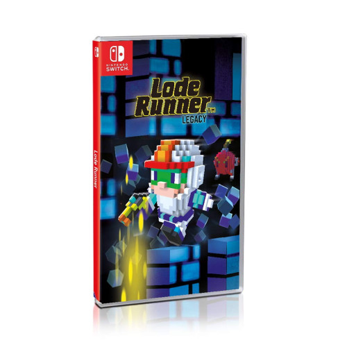 Lode Runner Legacy Strictly Limited Switch Lacrado Mídia Física Americano-Nintendo Switch-