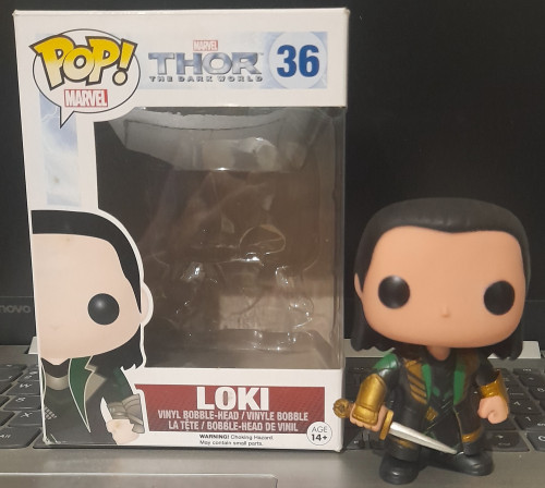 Funko Pop Loki-Thor: O Mundo Sombrio-36