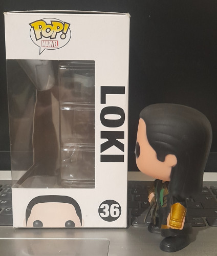 Funko Pop Loki - Thor: O Mundo Sombrio - #36