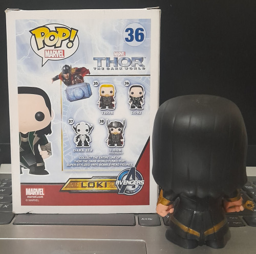 Funko Pop Loki - Thor: O Mundo Sombrio - #36