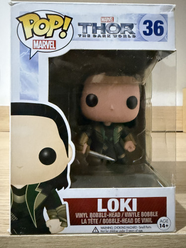 Loki Disney Marvel O Mundo Sombrio Thor The Dark World #36 - Produto Original