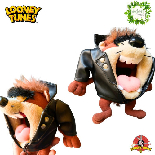 Action Figures Looney Tunes - pelúcia Taz de jaqueta (Cód 431) - Looney Tunes - #