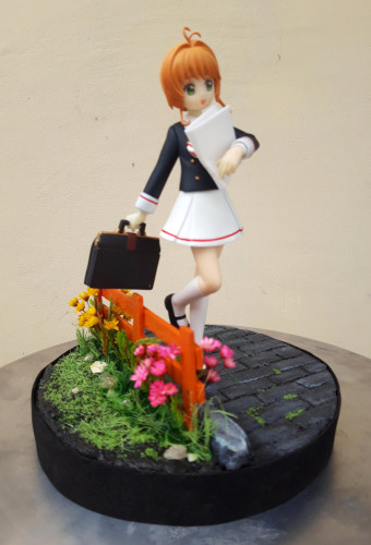 Action Figures Loose - Diorama - Sakura Kinomoto - Sakura Card Captors - #