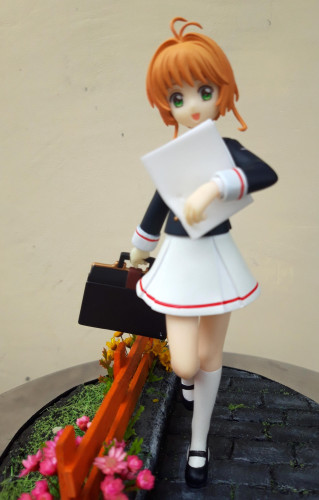 Action Figures Loose - Diorama - Sakura Kinomoto - Sakura Card Captors - #